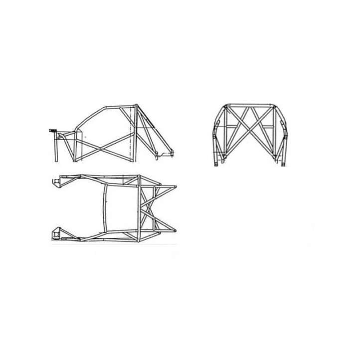 CITROEN SAXO ROLL CAGE - SPARCO