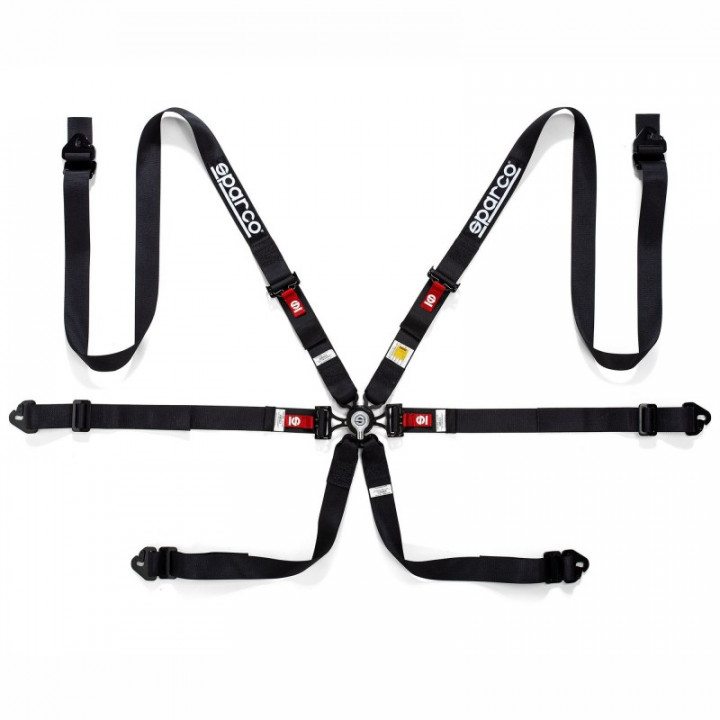 SPARCO 6 POINT HARNESS 2'' FIA - HANS ONLY